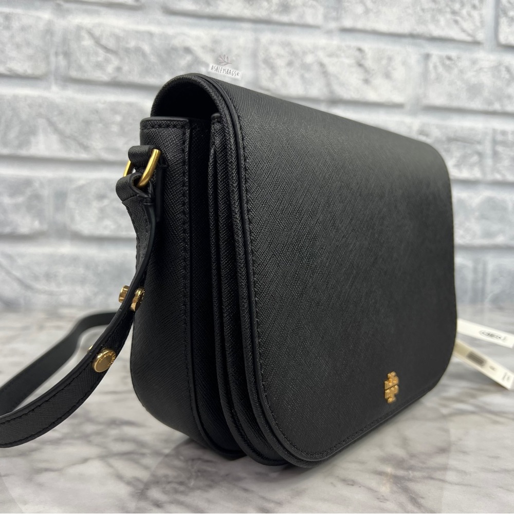 Tory Burch Emerson Crossbody & Shoulder Bag In Black - Picture 2 of 11